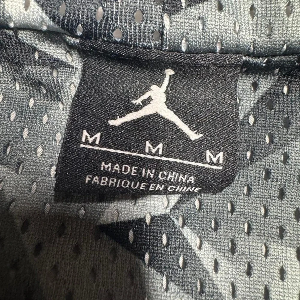 Reversible Air Jordan VII 7 Pinnacle Windbreaker Jacket White Translucent Mens M